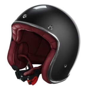 otvorena kaciga STORMER QUARTZ crna biserni L