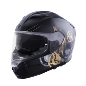 Full face helmet STORMER ZS-1001 ARTS metal matt 2XL