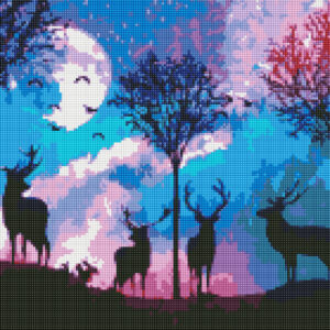 Diamond Mosaic Set 40x50cm Fairy Tale Forest