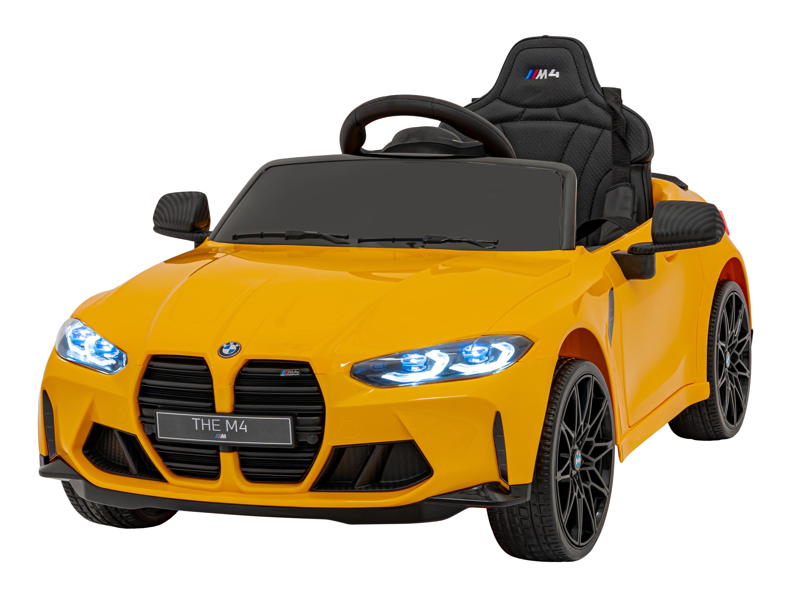 Vehicle BMW M4 Yellow