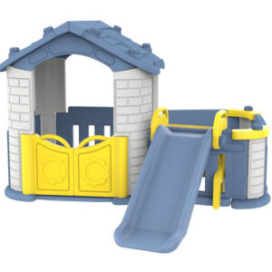 Cottage Slide 3in1 Blue Roof