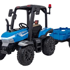 Tractor Vehicle BLAST With Trailer Blue