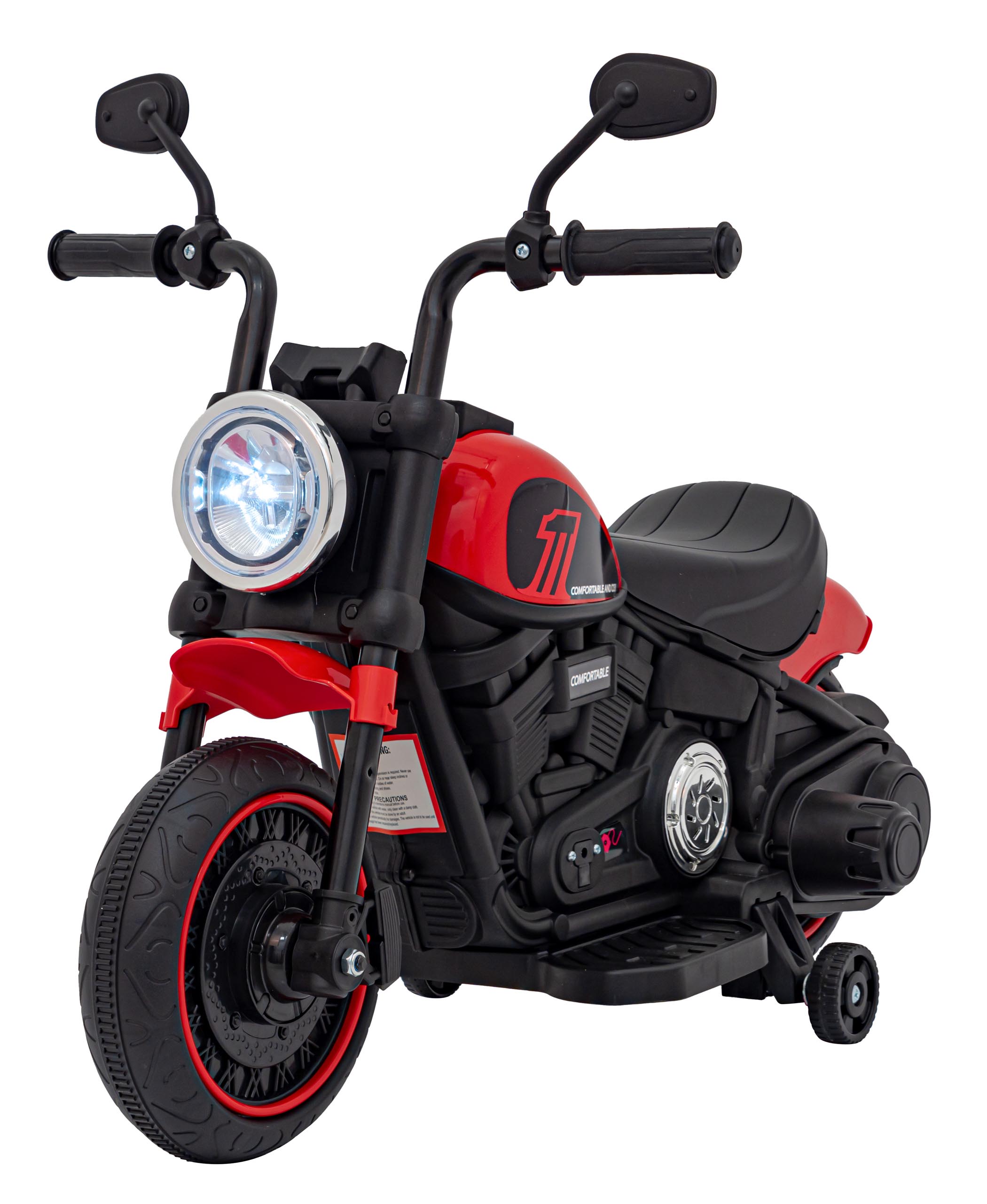 Chopper FASTER motorbike Red