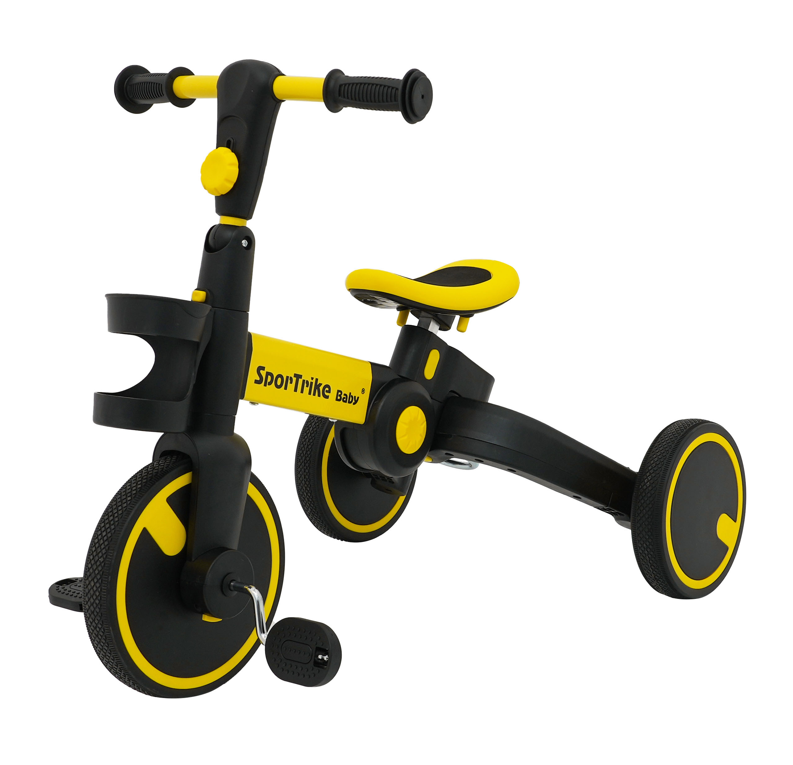 Happy Bike 3in1 Sportrike Yellow