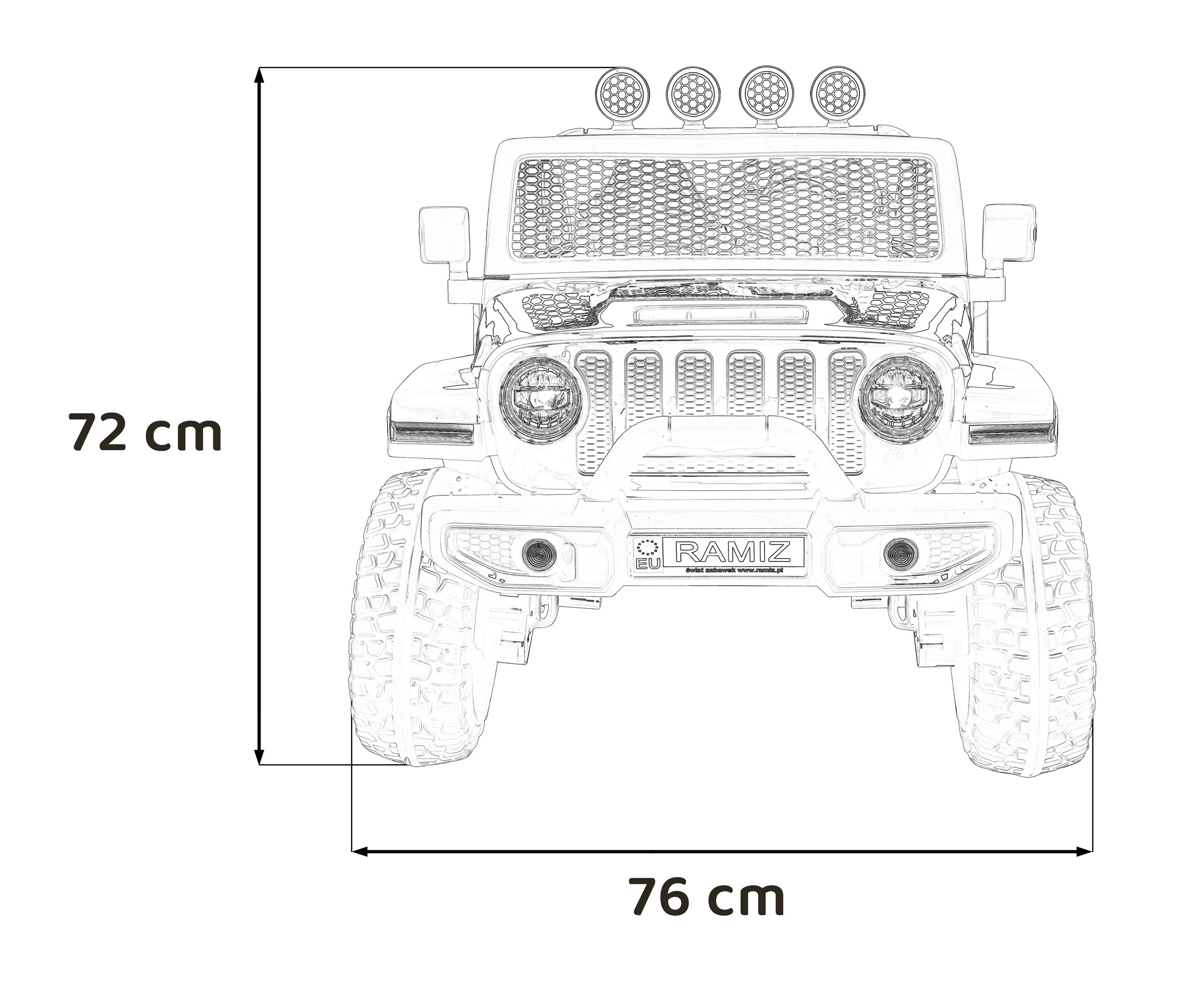 OFF-ROAD 3.0 vehicle Black