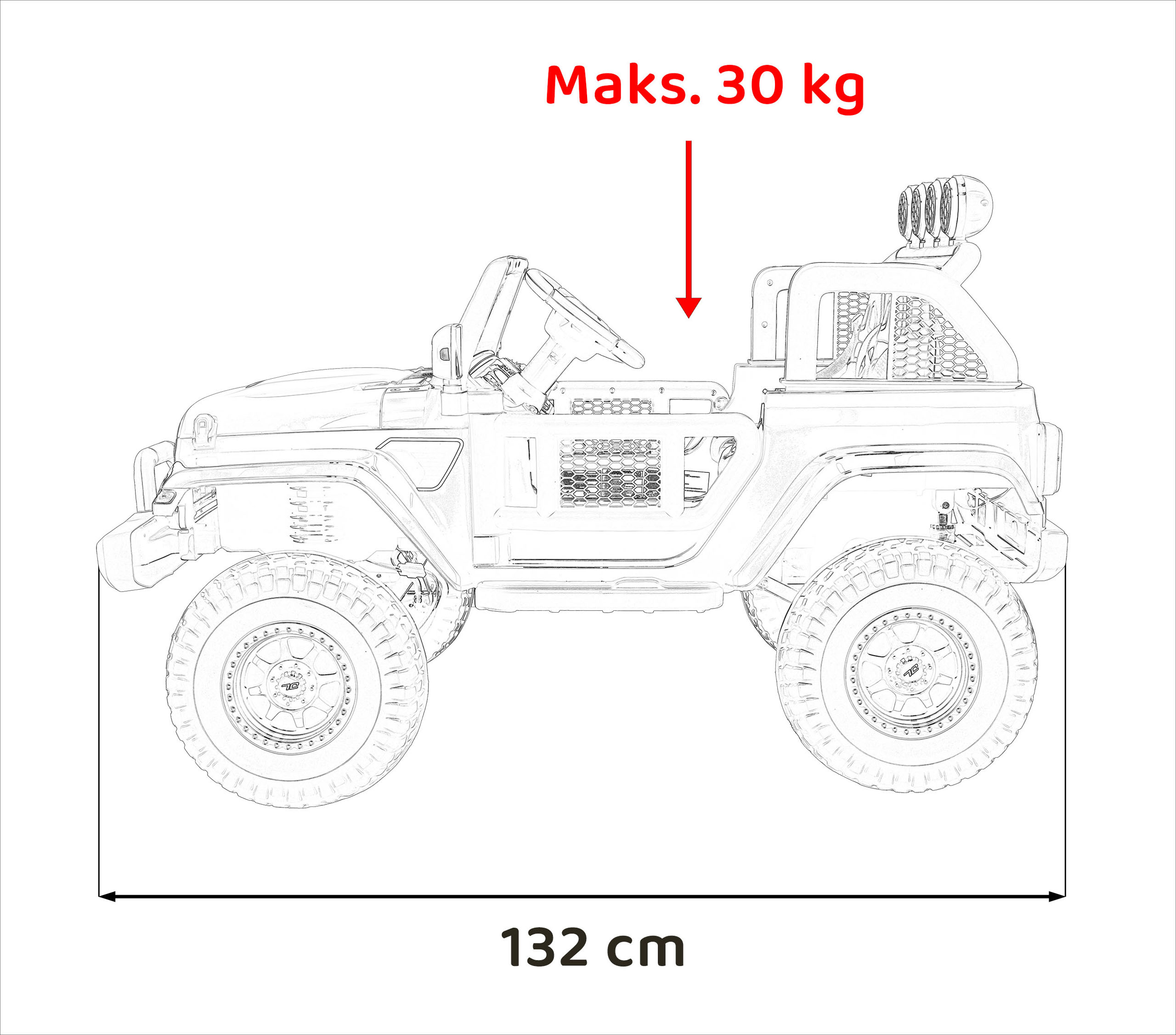 OFF-ROAD 3.0 vehicle Pink