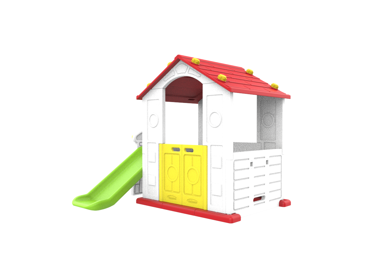 Cottage Slide 3in1 Red Roof