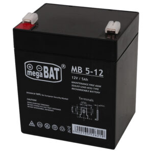 Vehicle parts battery 12V/5AH