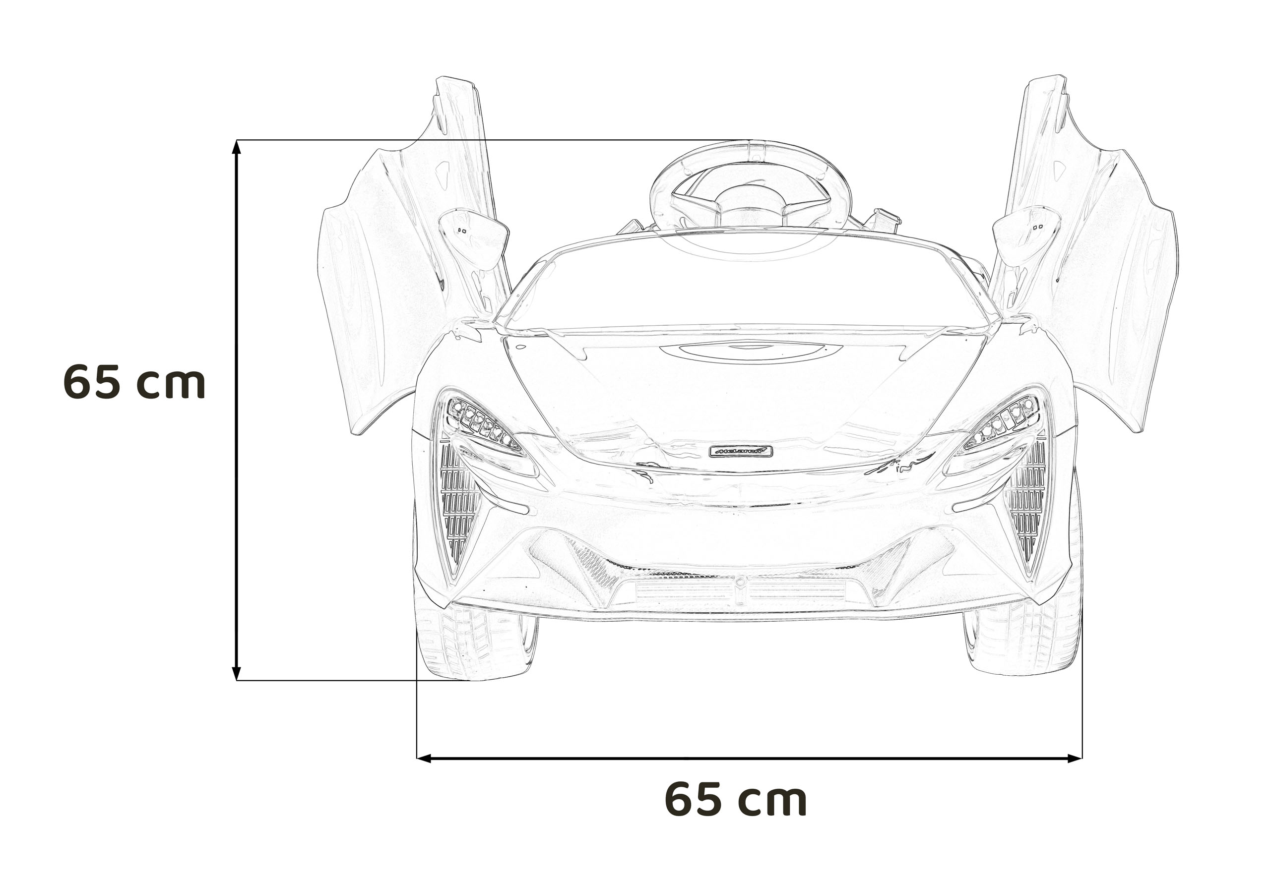 Mclaren Artura vehicle Red