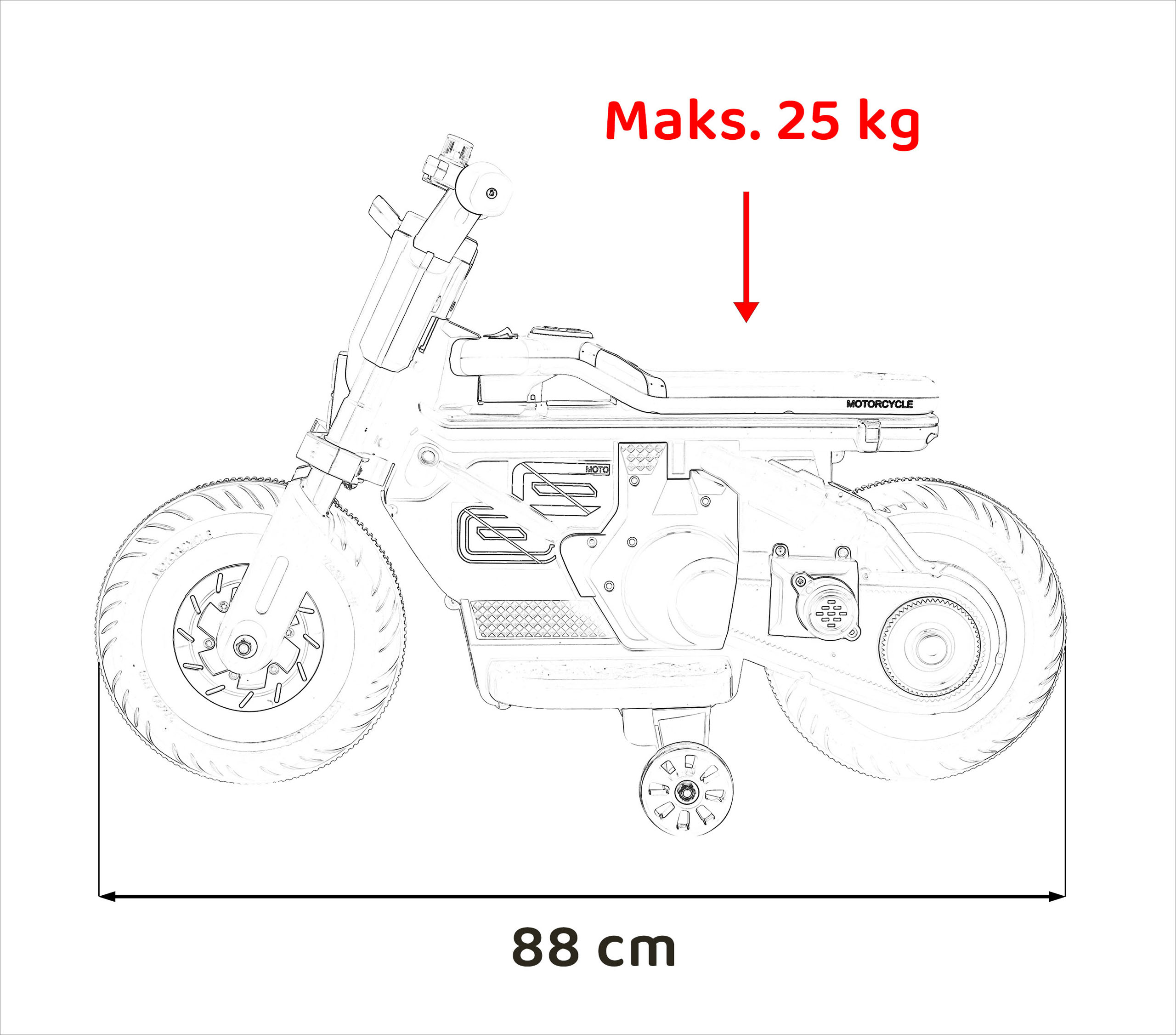 Motor Future 88 vehicle White