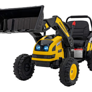 Vehicle Excavator Tractor Yellow
