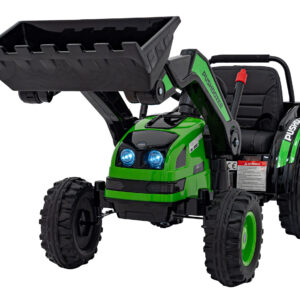 Vehicle Excavator Tractor Green