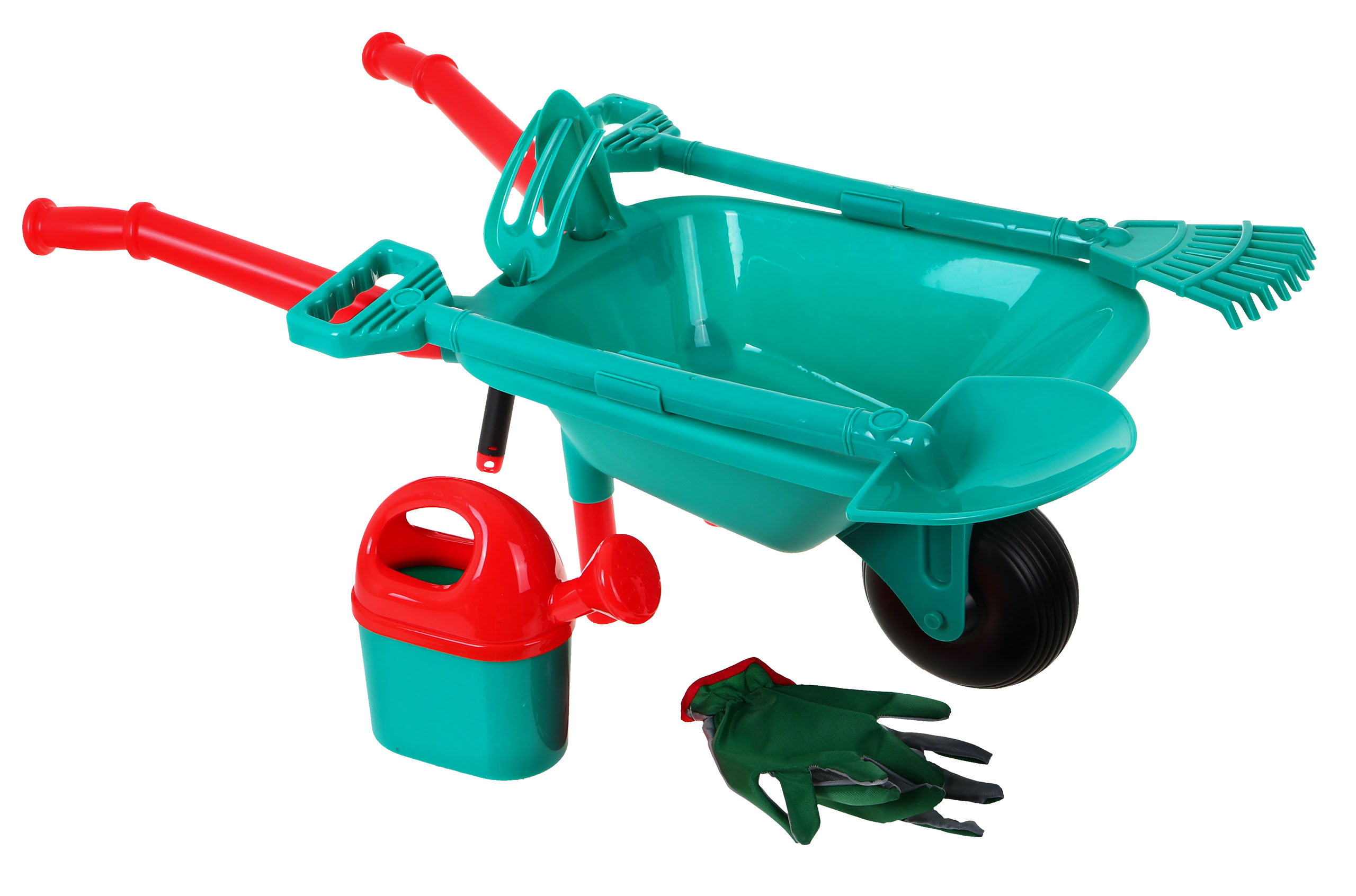 Wheelbarrow, Shovel, Rakes Accessories