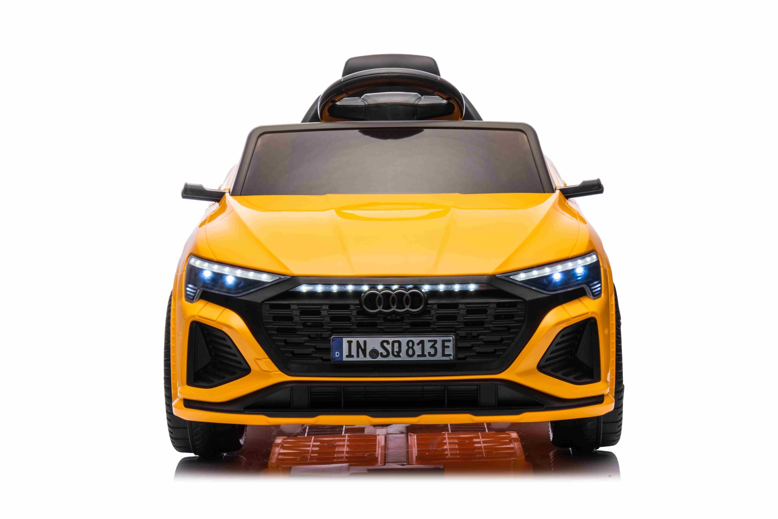 Audi SQ8 vehicle Yellow