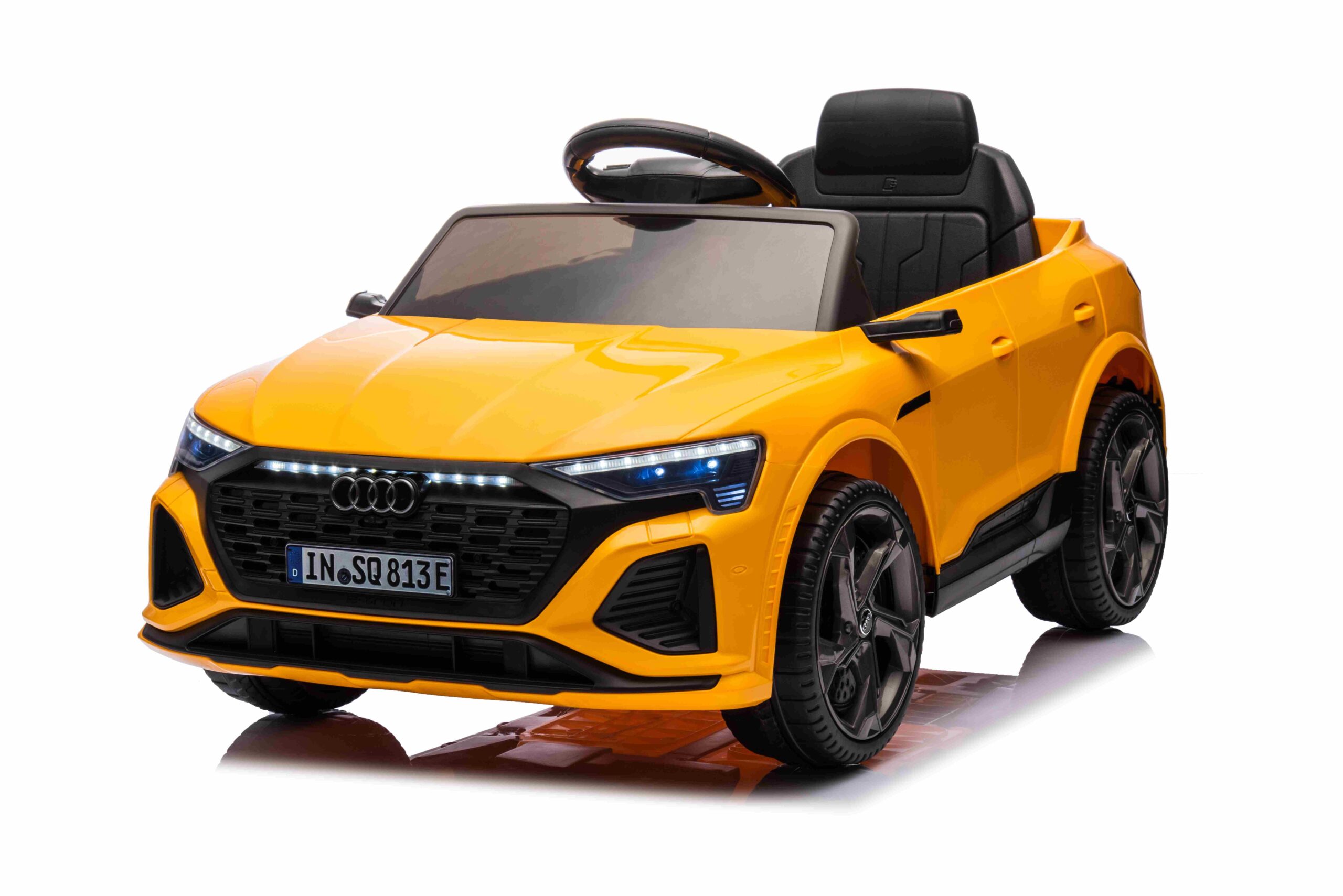 Audi SQ8 vehicle Yellow