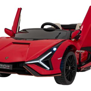 Lamborghini SIAN vehicle Red