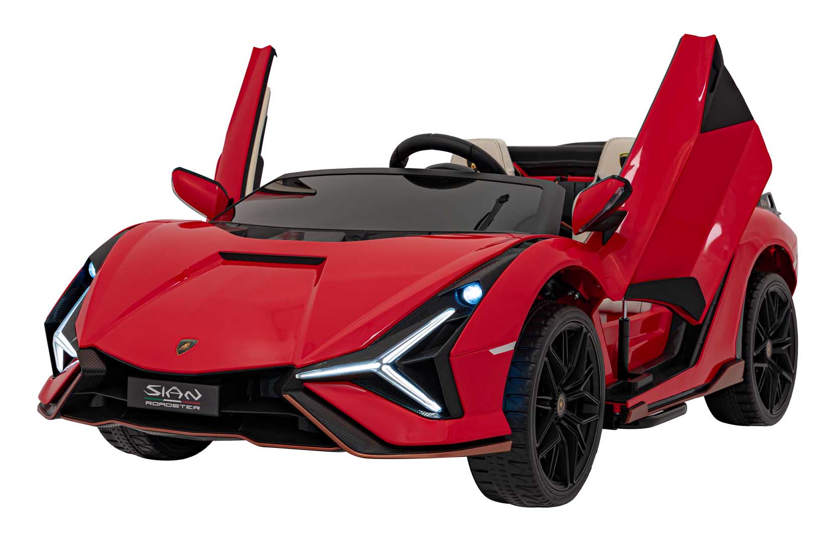 Lamborghini SIAN vehicle Red