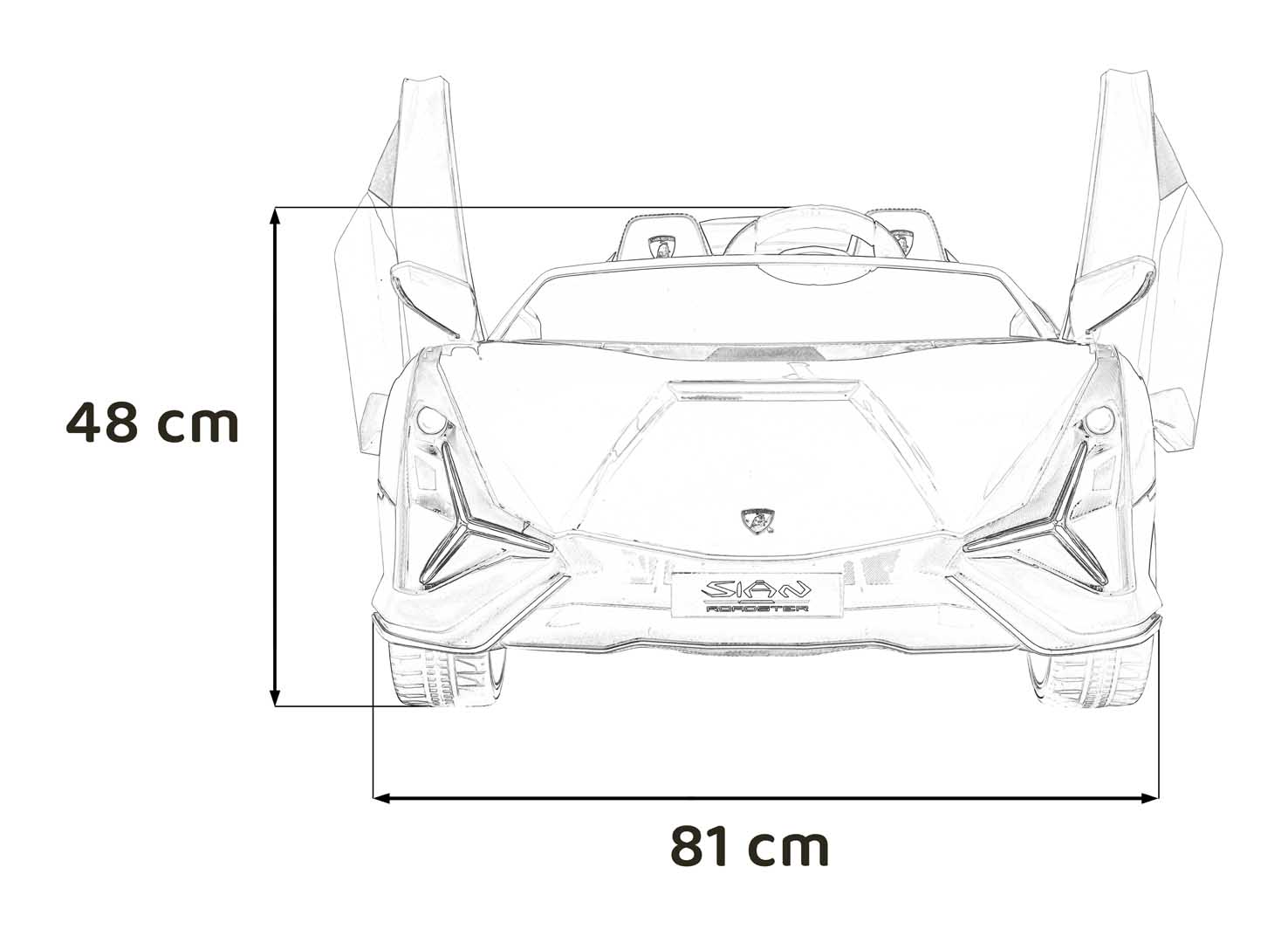 Lamborghini SIAN vehicle Red