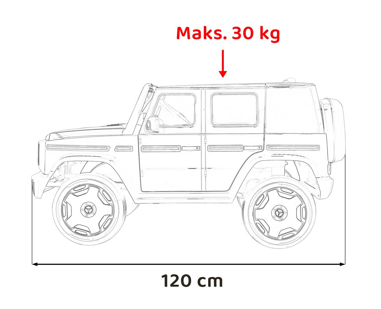 Mercedes Benz EQG vehicle Silver