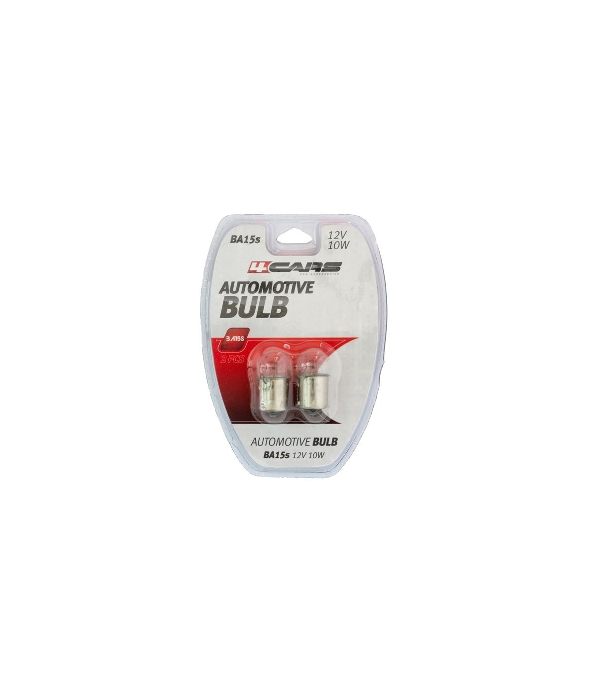 4CARS 12V 10W BA15s 2 kom (double blister) - Slika 2