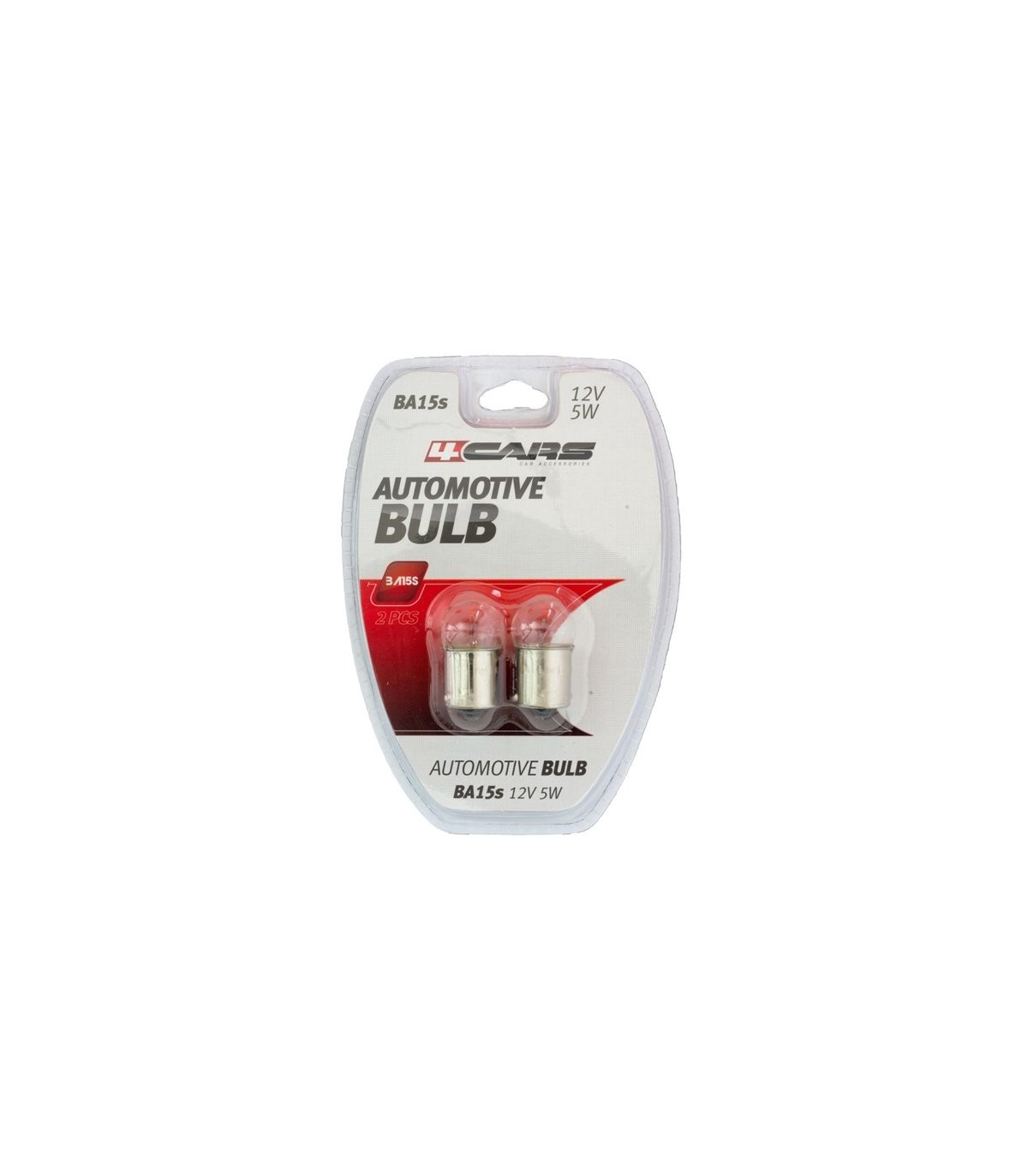 4CARS 12V 5W BA15s 2pcs (double blister) - Slika 2