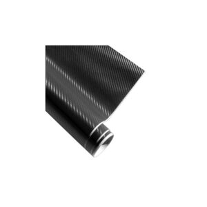 4CARS car wraping film with air channels black carbon-rols1,5x1m