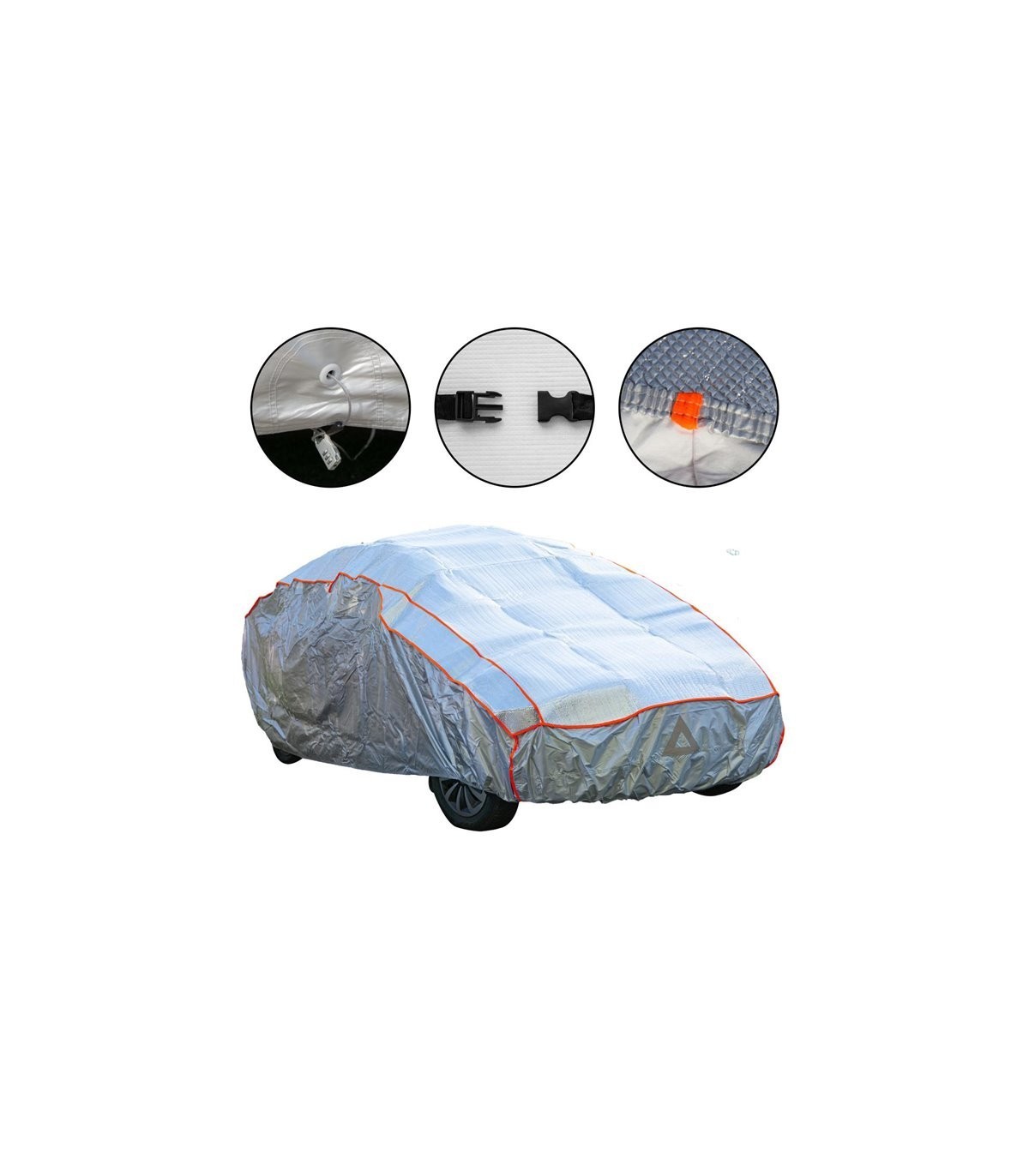 4CARS Anti hail car cover L - 482x178x119