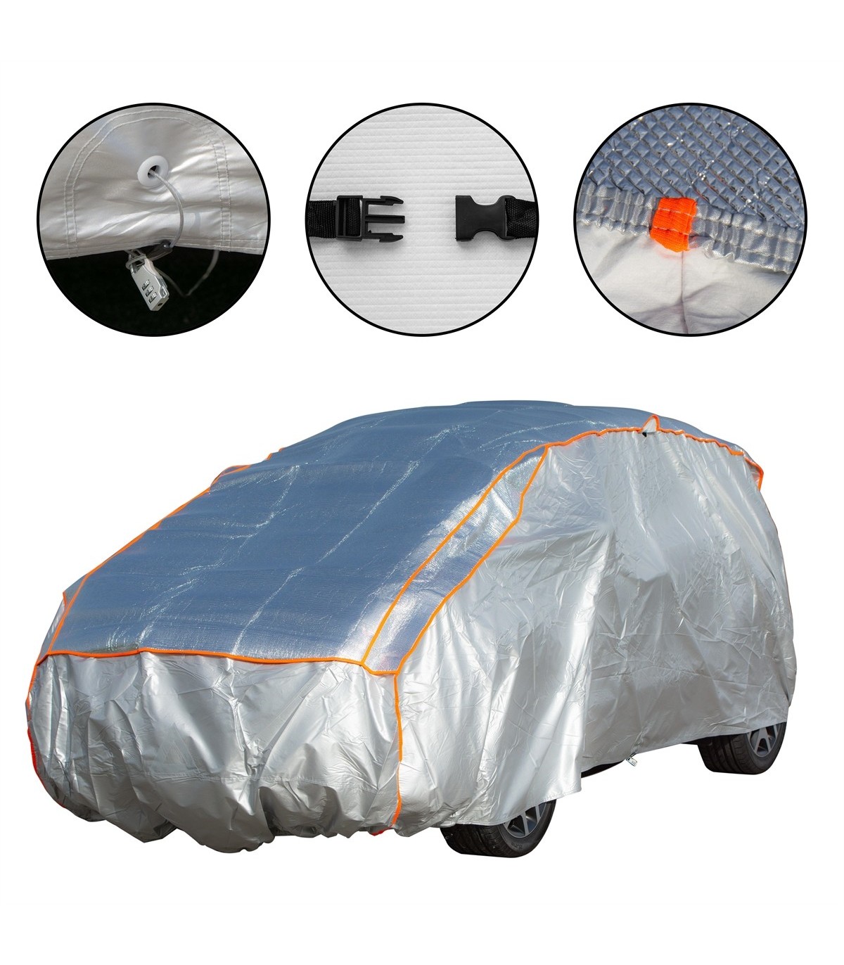 4CARS Anti hail car cover SUV M