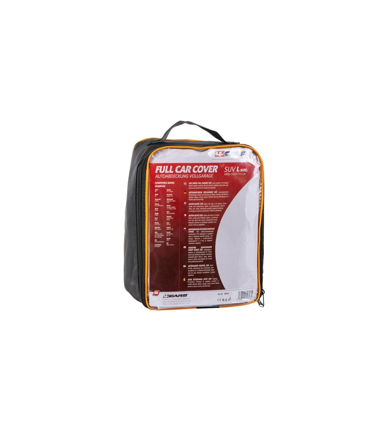 4CARS Car cover SUV L basic - Slika 3