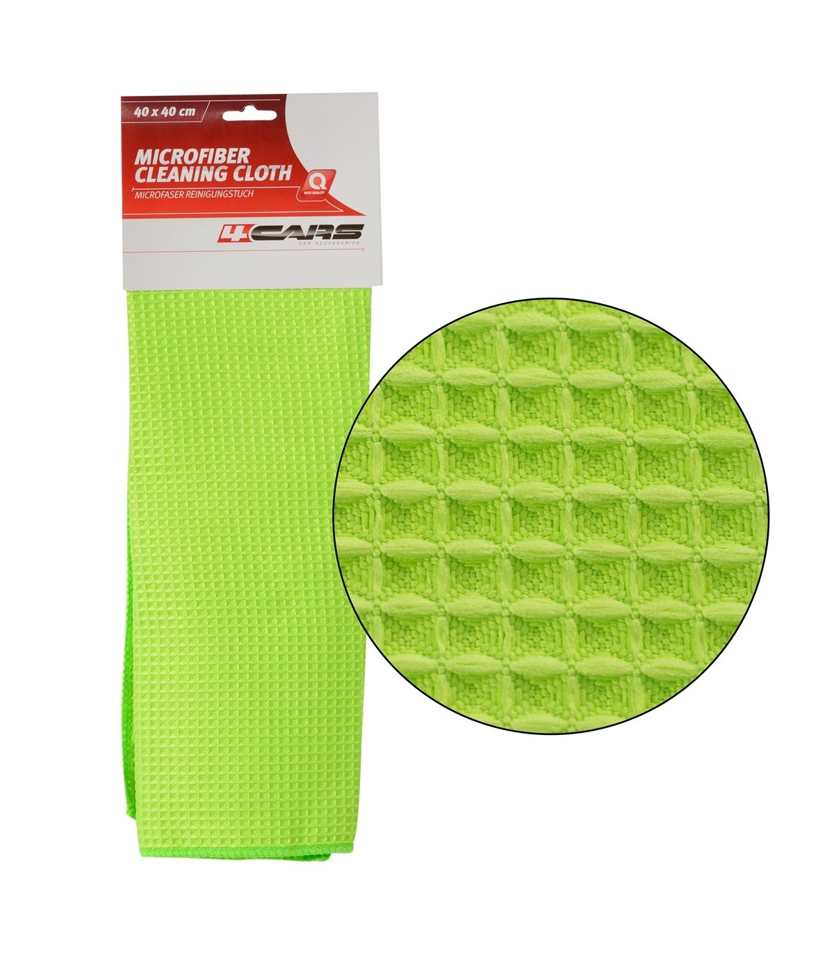 4CARS Microfibre cleaning cloth for heavy dirt 40x40cm