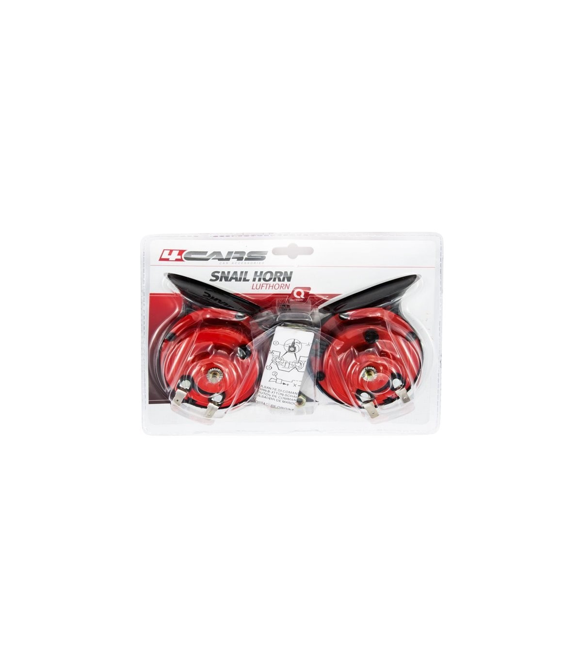 4CARS snail horn with relay 12V - Slika 3
