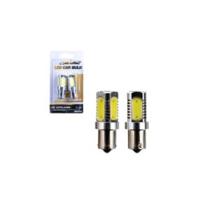4CARS HQ sets of LED bulbs BA15S 5*1.5W HP white