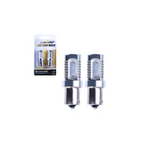 4CARS HQ sets of LED bulbs BA15S 5*1.5W HP red