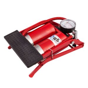 4CARS twin cilinder foot pump