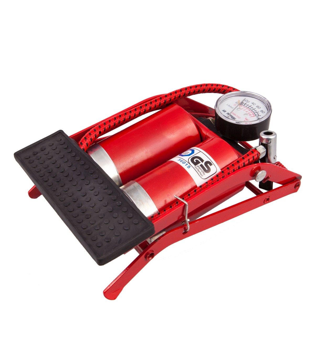 4CARS twin cilinder foot pump