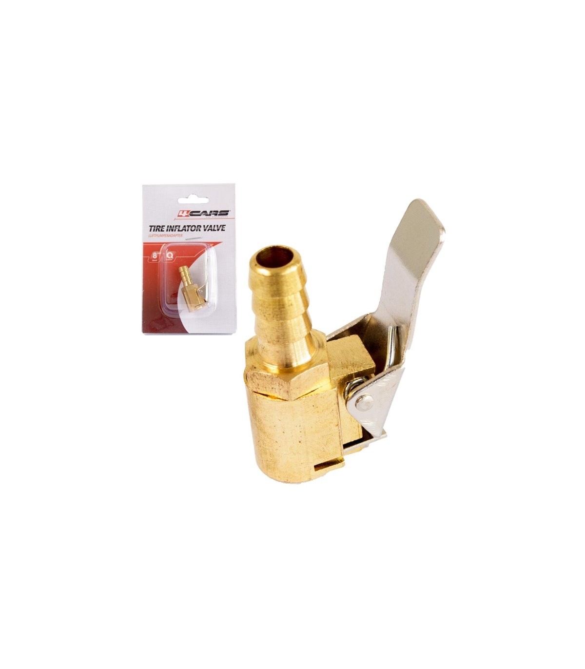 4CARS Terminal on hose 8mm with quick-release switch - Slika 2