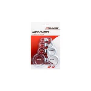 4CARS Metal clips for hoses shrinking set 8pcs from 12mm to 60mm