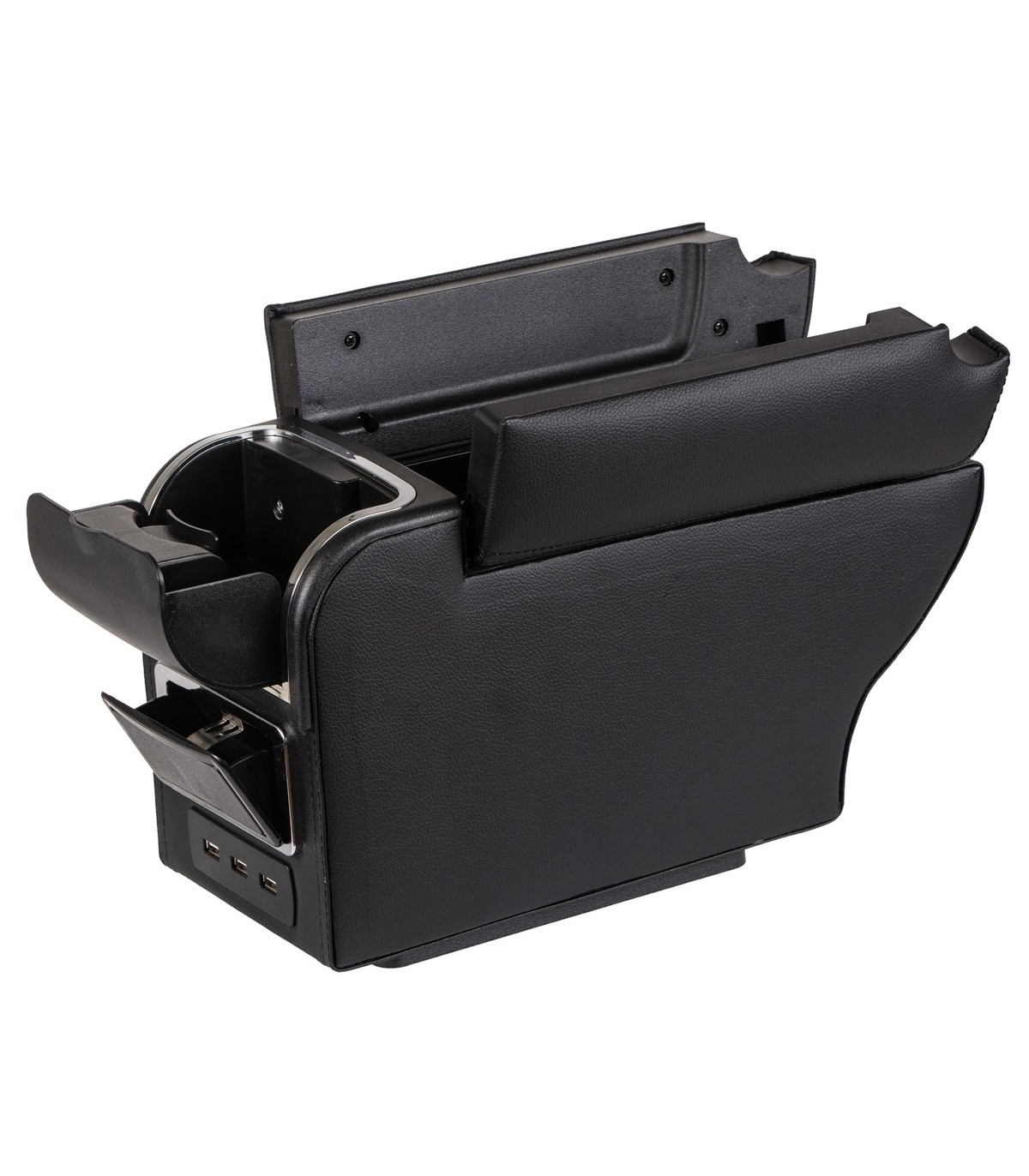 4CARS Console box with USB ports - Slika 3