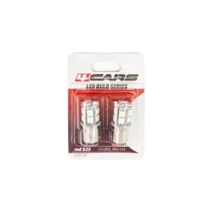 4CARS led bulb 13led 12V S25-5050SMD BA15S red