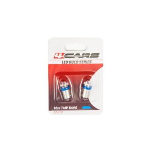 4CARS led bulb 1led 12V BA9S blue