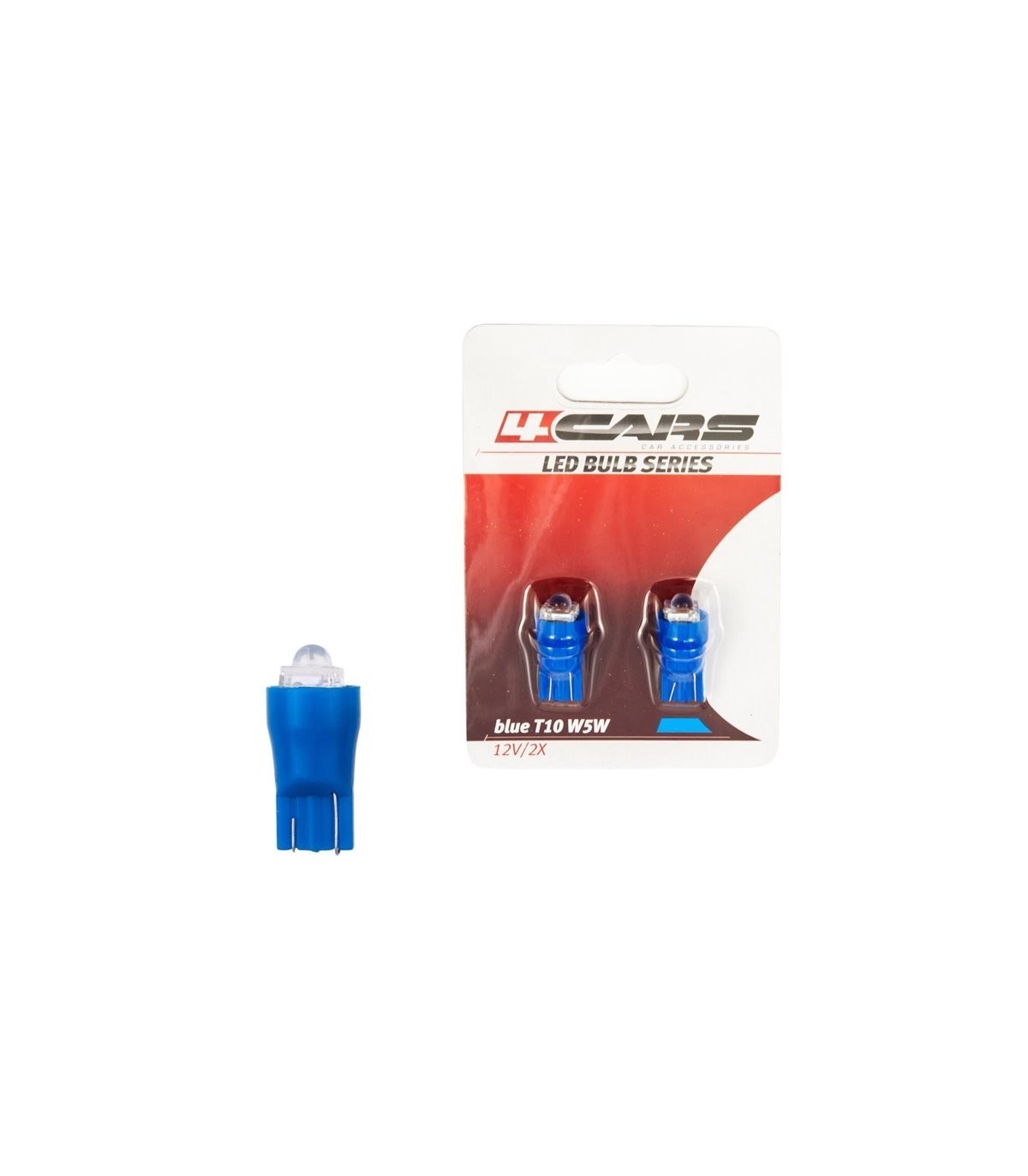 4CARS led bulb 1led12V T10 blue
