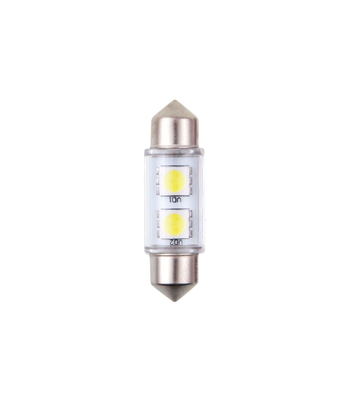 4CARS led bulb 2led 12V FESTOON SMD T11x36mm - Slika 3