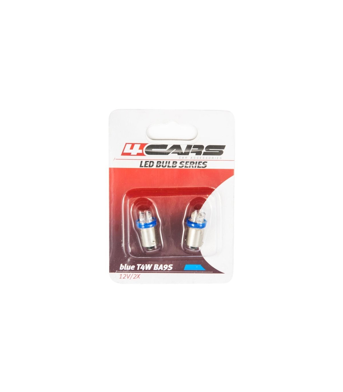 4CARS led bulb 4led 12V BA9S blue - Slika 3