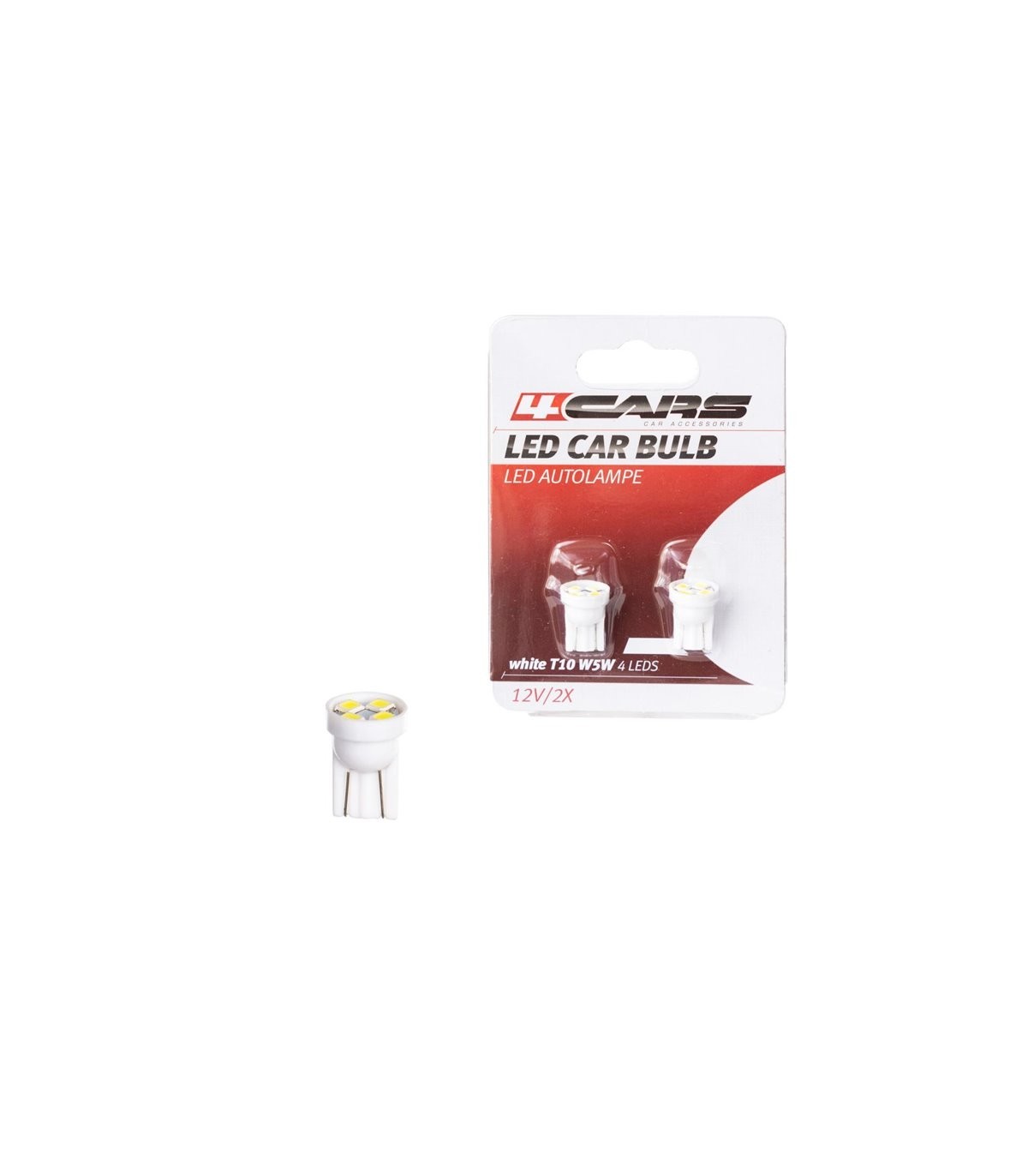 4CARS led bulb 4led 12V T10 - Slika 2