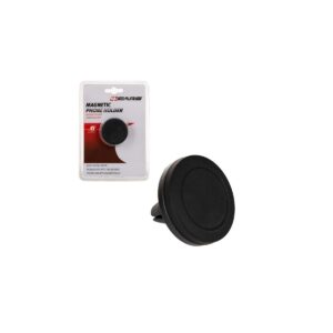 4 CARS Magnetic phone holder for air ventilation black