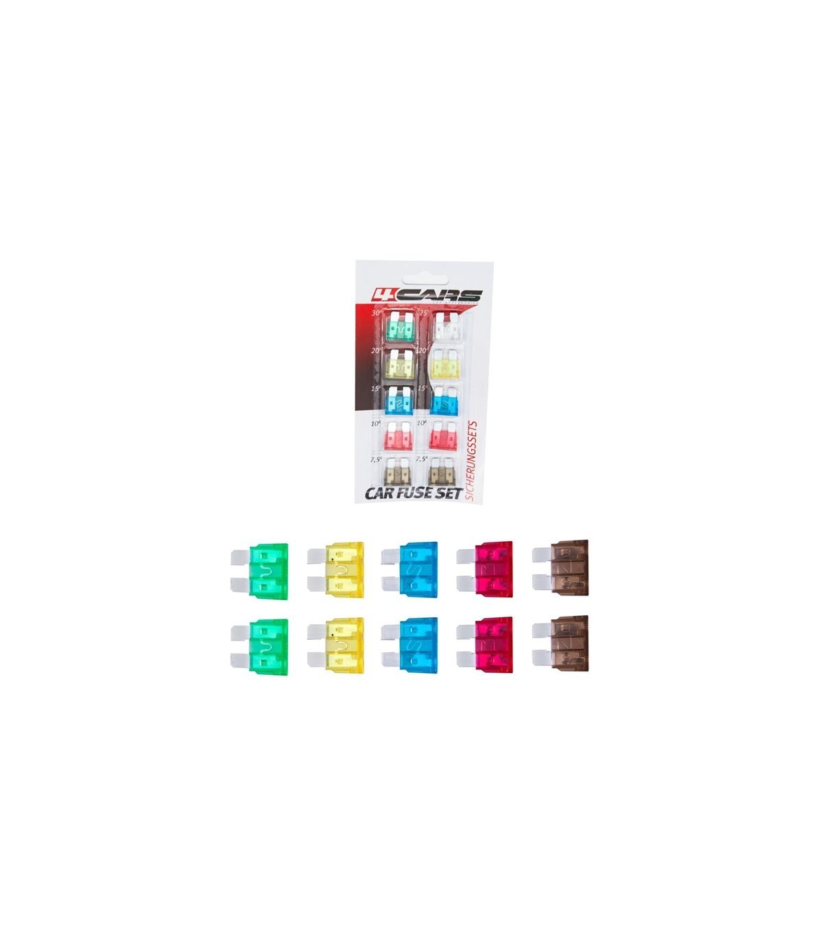 4CARS fuse 10 pcs - Slika 2