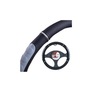 4CARS steering wheel cover grey