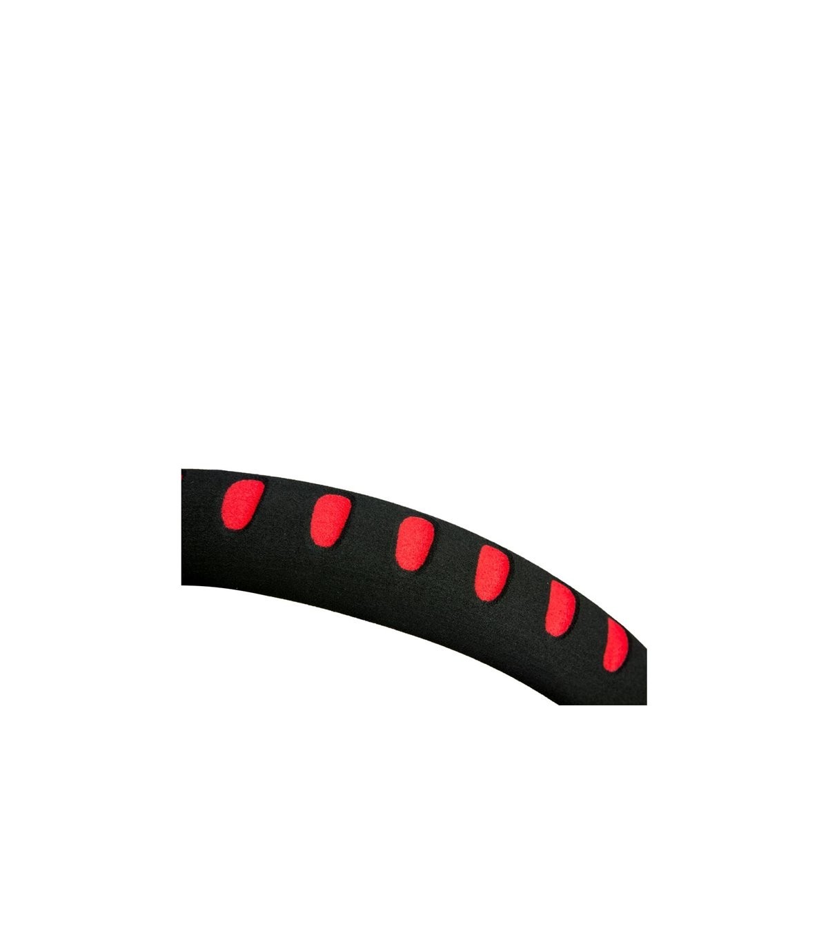 4CARS steering wheel cover foam red 37-39 - Slika 2