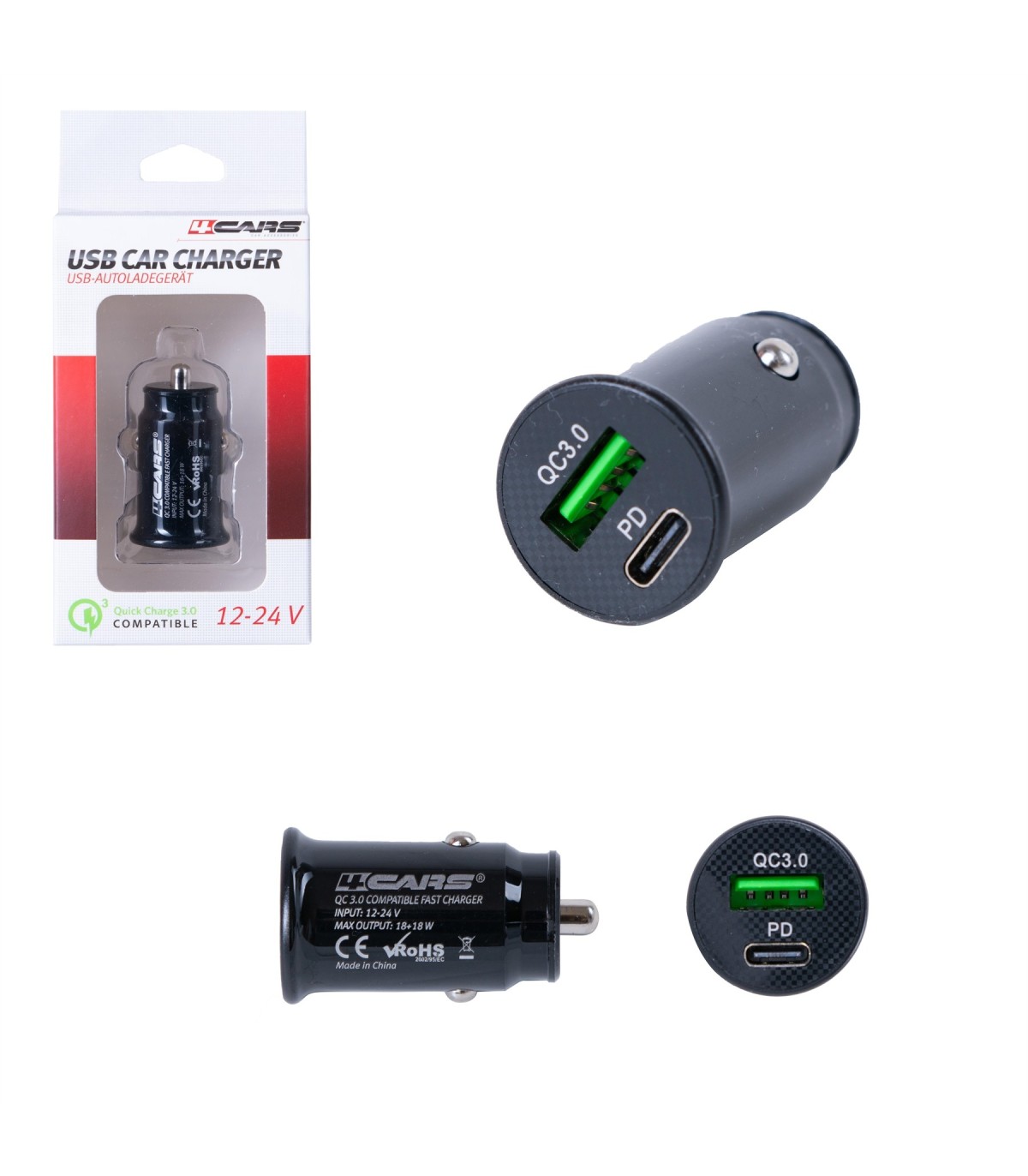 4CARS USB car charger