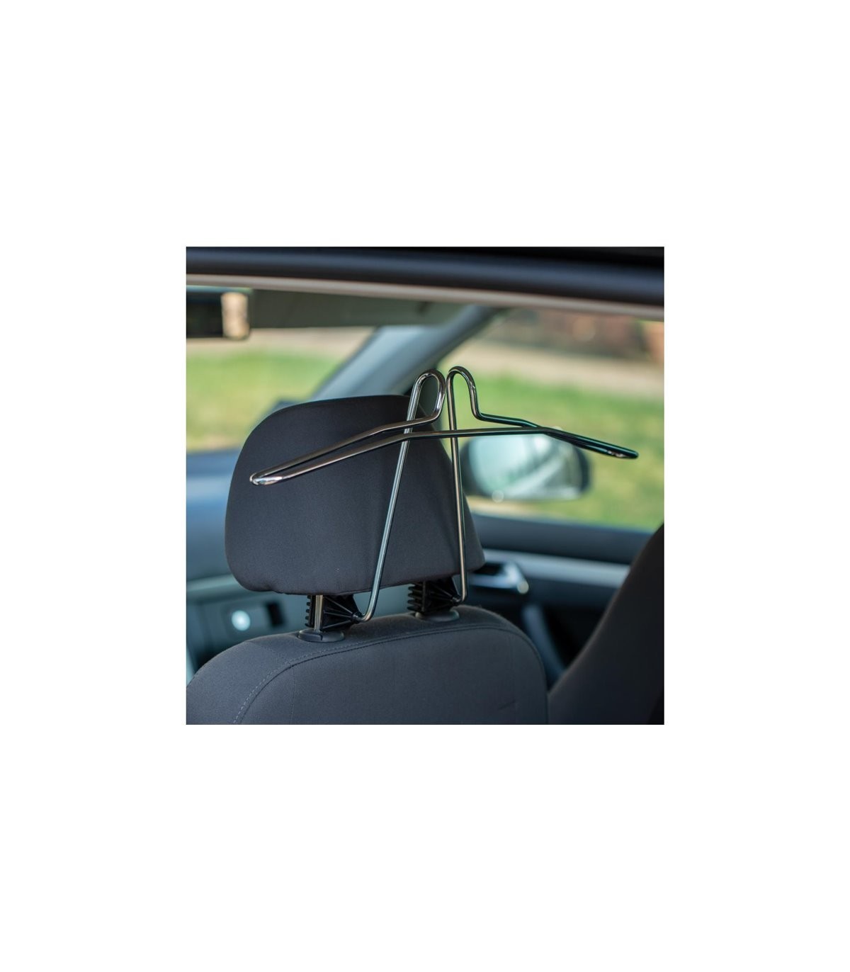 4CARS Head rest - jacket holder chrome